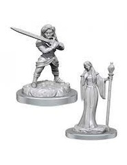 Human Female Wizard & Halfling Holy Warrior (W03)